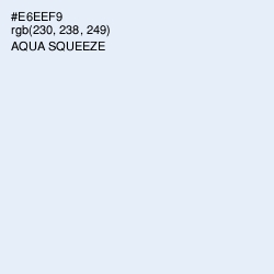 #E6EEF9 - Aqua Squeeze Color Image